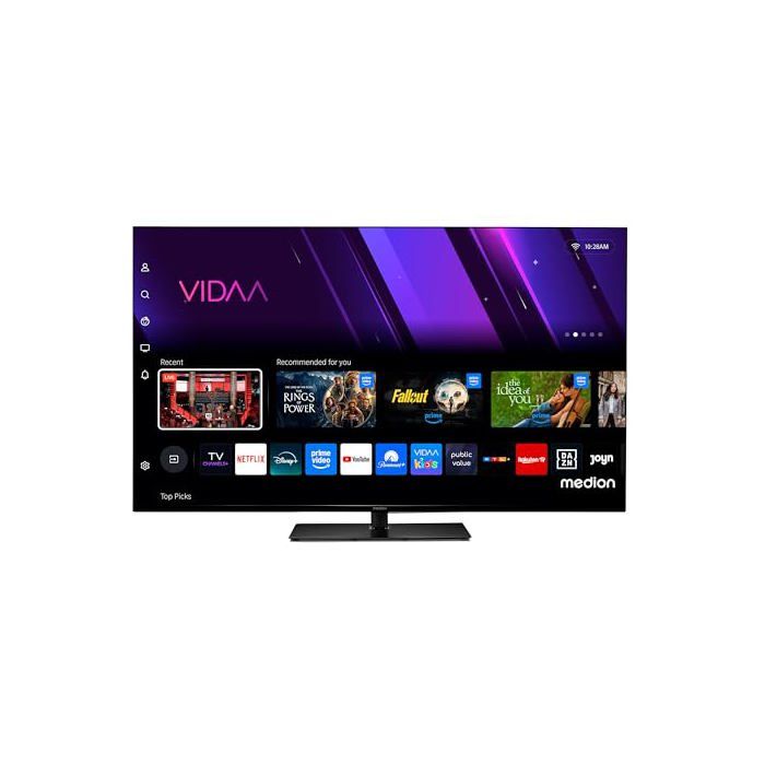 Télévision MEDION 55 pouces 4K UHD Dolby Vision HDR Smart TV VIDAA