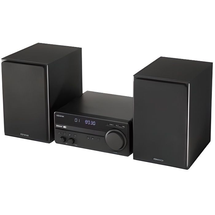 Tour de son HP34-CD-WOOD Lecteur CD - Bluetooth - 100 W - USB