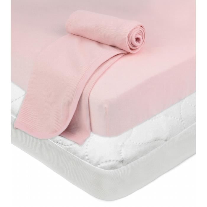 Drap Plat Lit Bebe Porta Mini Creche Bundle Matelas Drap Housse Couverture Thermique Rose Qcm0p Cdiscount Puericulture Eveil Bebe
