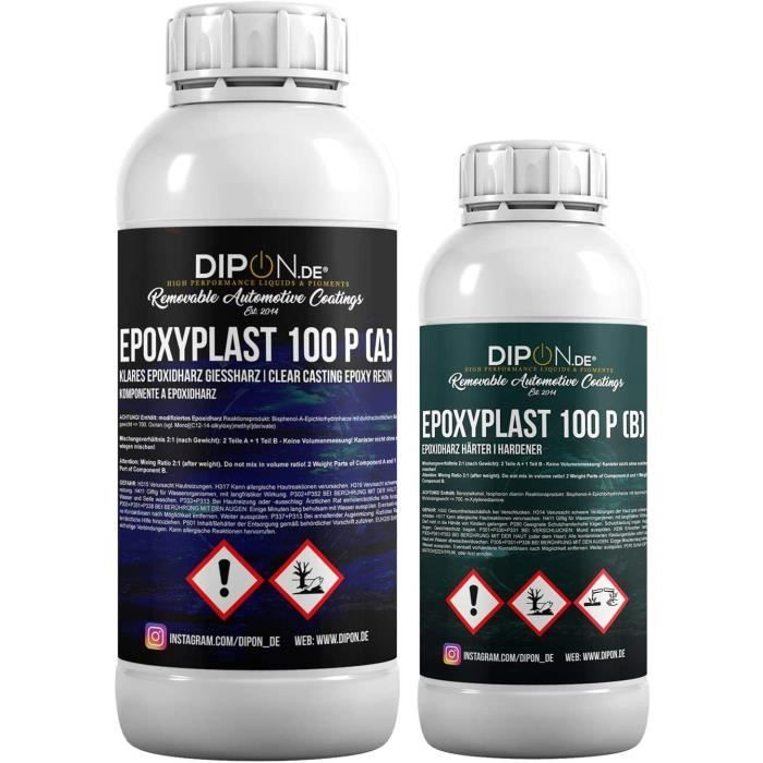 Epoxy 2k EP Résine de plastification en résine époxy pour table de