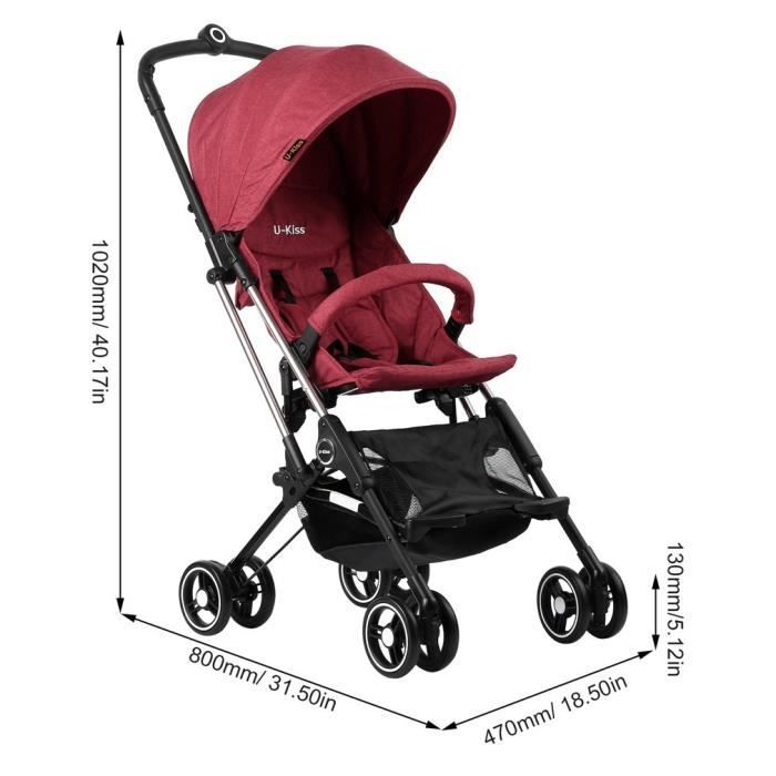 poussette canne portable