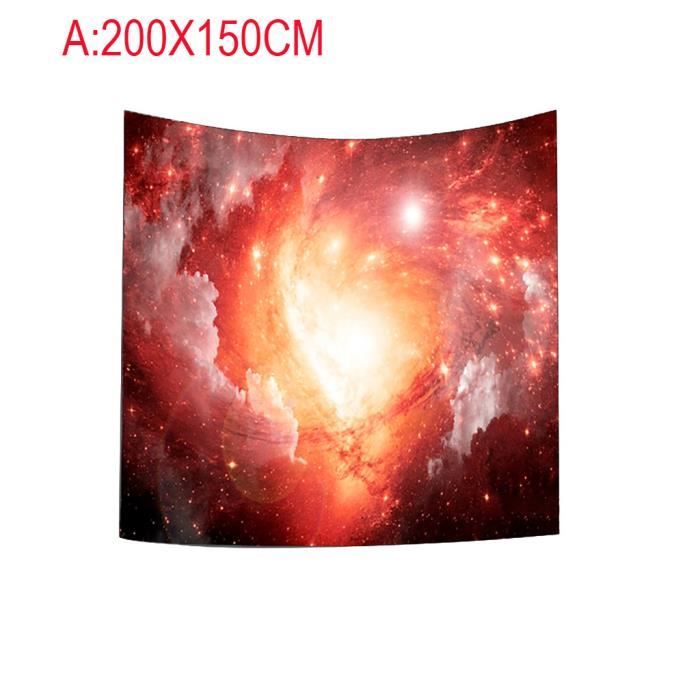 Système Solaire Planète Lune Tissu Mur Tapisserie Home Decor A3332