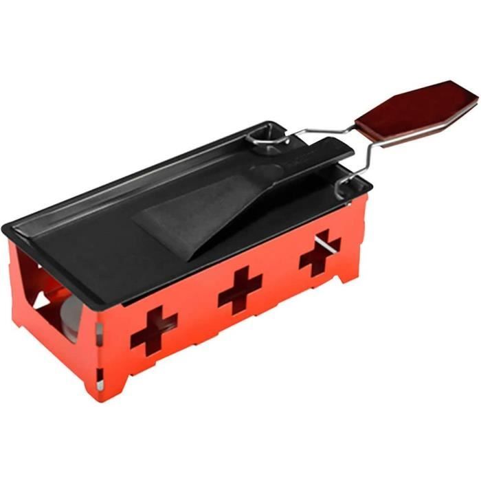 Boska Raclette Quattro – Aide De Cuisine Pour Raclette Et Barbecue – Noir