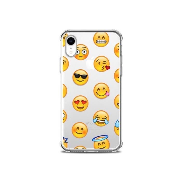 Coque Iphone Xr Smiley Emoticone Emoji Transparente Souple Laetitia 0 000000 Cdiscount Telephonie Cette coque transparente pour iphone xr devoile toute la beaute de votre iphone xr et vous offre la protection dont vous avez besoin. coque iphone xr smiley emoticone emoji transparent