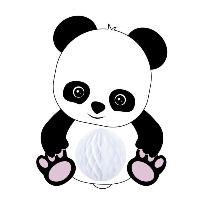 Suspension Bebe Panda Alveolee Cm Cdiscount Maison