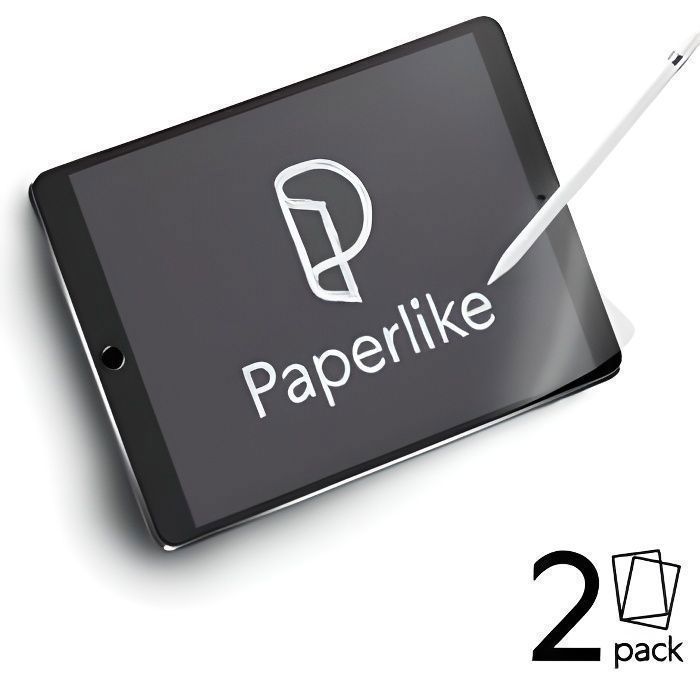 Paperlike Écran de protection pour iPad 10.2 effet papier - Cdiscount  Informatique