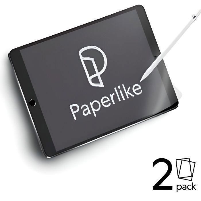 Paperlike Écran de protection pour iPad 10.2 effet papier Cdiscount