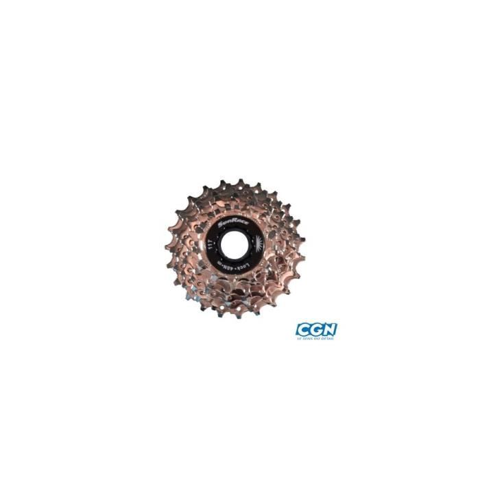 Cassette 8v. sunrace csr86 chrome - 11-23dts (compatible shimano)