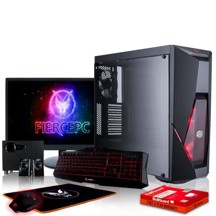 Achat Ordinateur de bureau Fierce ZOMBIE PC Gamer de Bureau - AMD Athlon X4 950 4x3.8GHz CPU, 16Go RAM, GTX 1050 Ti 4Go, 240Go SSD, 1To HDD - 887648 pas cher