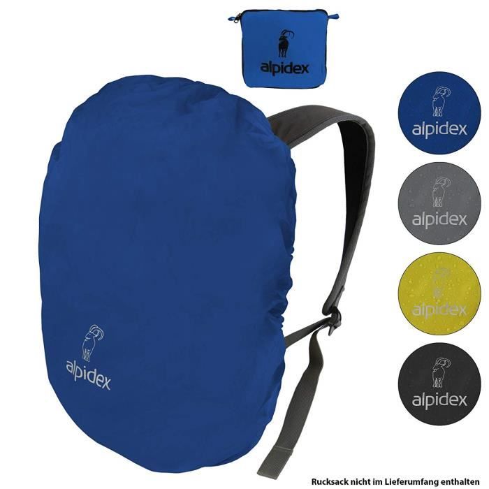 Alpidex Housse Pluie Pour Sac A Dos Differentes Tailles Et Couleurs Pour Sac A Dos De Toutes Marques Avec Cordon De Serrage Et Achat Vente Sac A Dos 6384396734126 Soldes Cdiscount