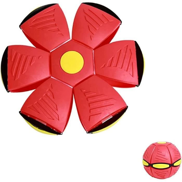 Balle Magique 2-en-1 – Sphère Sauteuse Et Soucoupe Volante Avec 6 Lumières LED, Jeu Interactif Parent-enfant, Pour Intérieur Et Extérieur