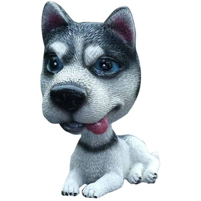 Figurine de chien Husky qui bouge la tête pour décoration et jouet[180] Cdiscount BeauxArts