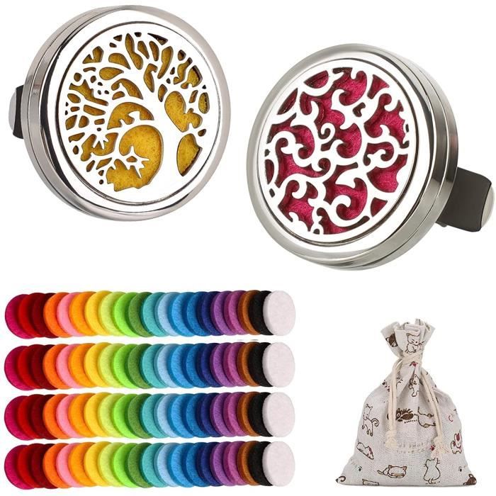 Shengxi Voiture Aromathérapie Huiles Essentielles Diffuseur 2 Pcs