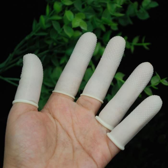 40 Pièces Silicone Protection Doigts Guitare 5 Tailles Antidérapant