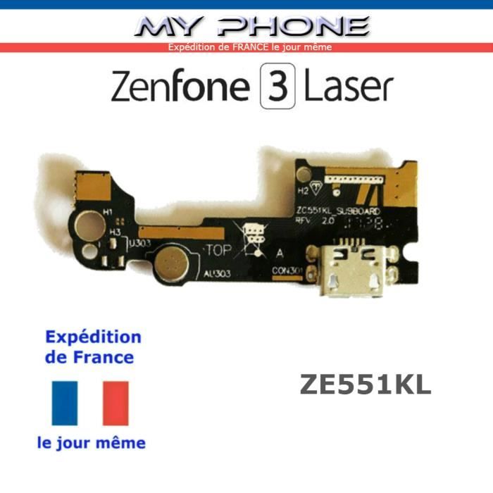 Connecteur De Charge Asus Zenfone 3 Laser Dock Port Alimentation Micro Usb Nappe Flex Zc551kl Achat Piece Telephone Pas Cher Avis Et Meilleur Prix Cdiscount