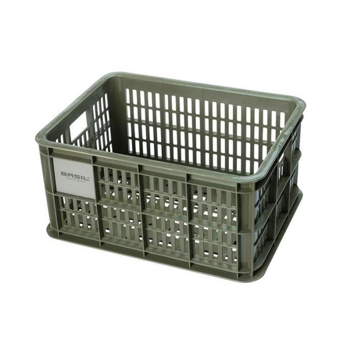 Panier Velo Arriere Housse De Caisse à Vélo CRATE | M | COUVERTURES DS Caisse De Vélo Basil