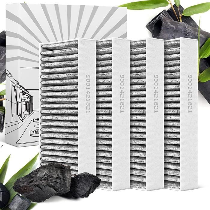 4 stuks actieve koolstoffilter voor afzuigkap Siemens HZ9VRCR0 17004796 / Bosch HEZ9VRCR0 17004805 / Neff Z821VR0 17004806 / Gaggenau CA282111 / Constructa CZ9VRCR0, recirculatie vervangfilter