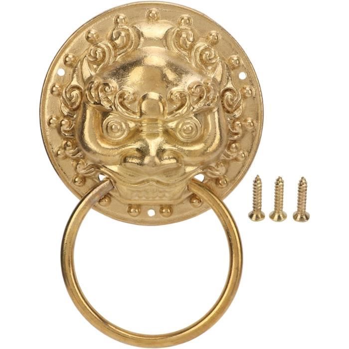 Shiyou-crochets Muraux, 6.7x6.6cm Support De Porte-Monnaie Décoratif En Laiton, Porte-Manteau Vintage Doré Pour Suspendre Clés, Chapeaux, Serviettes, Sacs, Parapluie