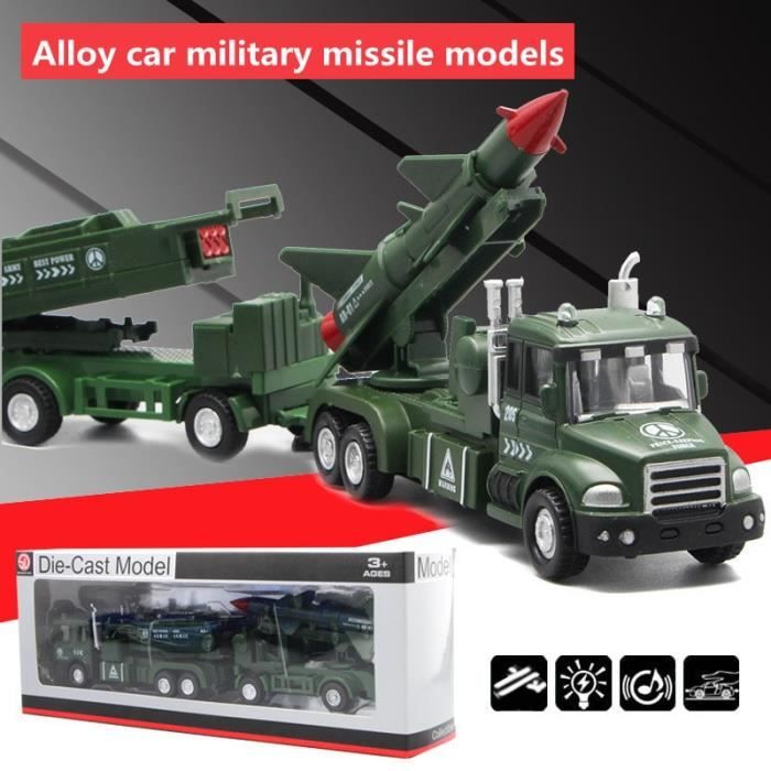 Maquette Dongfeng 26 1/100 – Véhicule Nucléaire Missile Alliage – Déco Collection