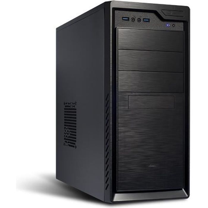 Vente Ordinateur de bureau PC Bureautique Pro INTEL I5 9400F - GeForce GT710 2Go - Mémoire 8Go - Disque dur SSD 120Go + 1To - WiFi - Windows 10 - GRAFIT pas cher