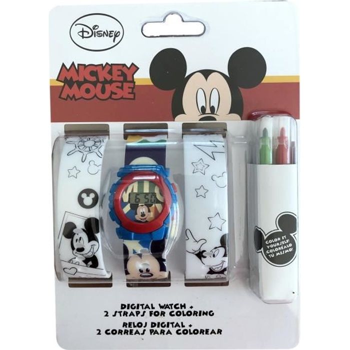 Montre enfant disney minnie mickey mouse donald dingo Achat