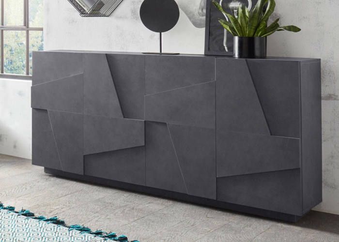 Buffet Noel 1624x442h86 cm ardoise