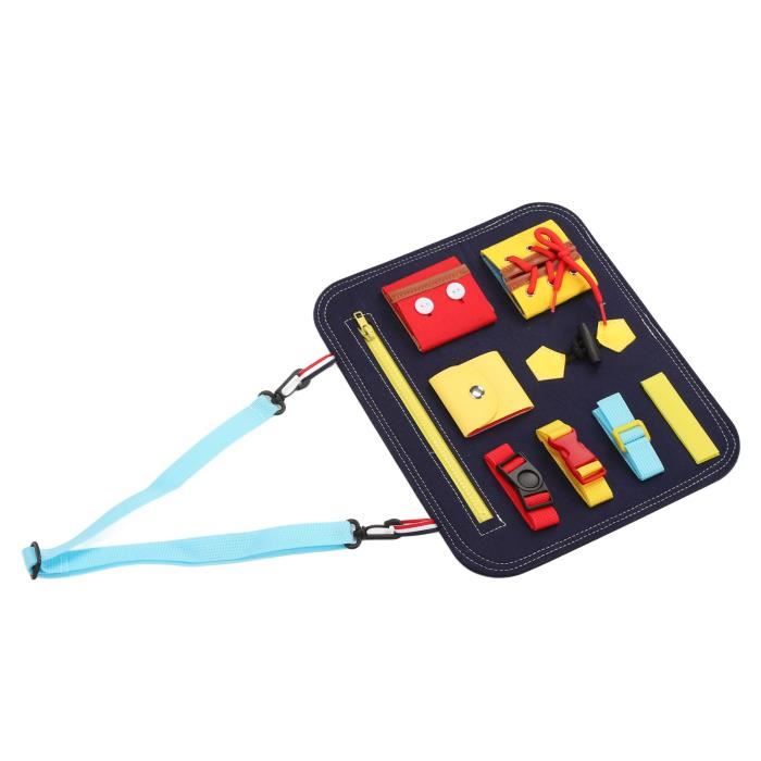 Livre Montessori Couleurs et Formes | Découverte Sensorielle Portable