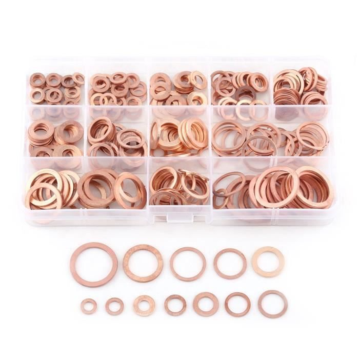 Lot De 580 Rondelles Plates En Acier Inoxydable 304 – Joint D'étanchéité Et Fixation