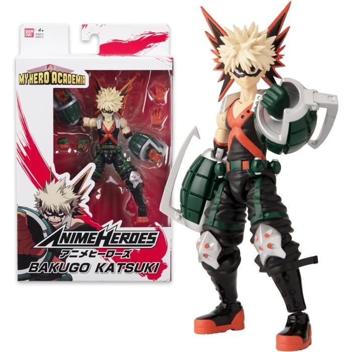 Figurine Anime Heroes 17 cm - Bakugou Katsuki - My Hero Academia - BANDAI