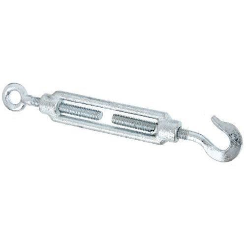 Lot De 10 Tendeurs 2 Yeux Acier Galvanisé 6 Mm – Pour Cordes, Câbles, étendoirs, Antennes