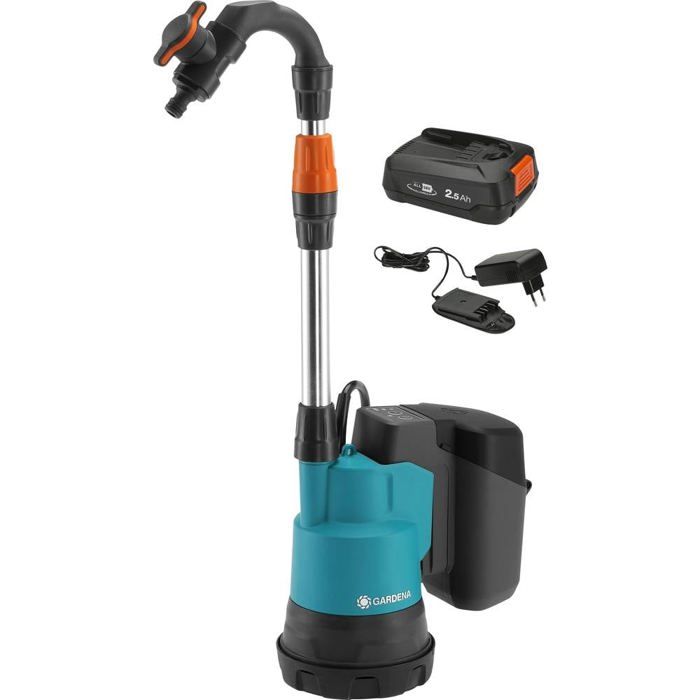 Pompe pour réservoir deau GARDENA 20002 18V P4A Ready 14602 61 2.000 /h 20