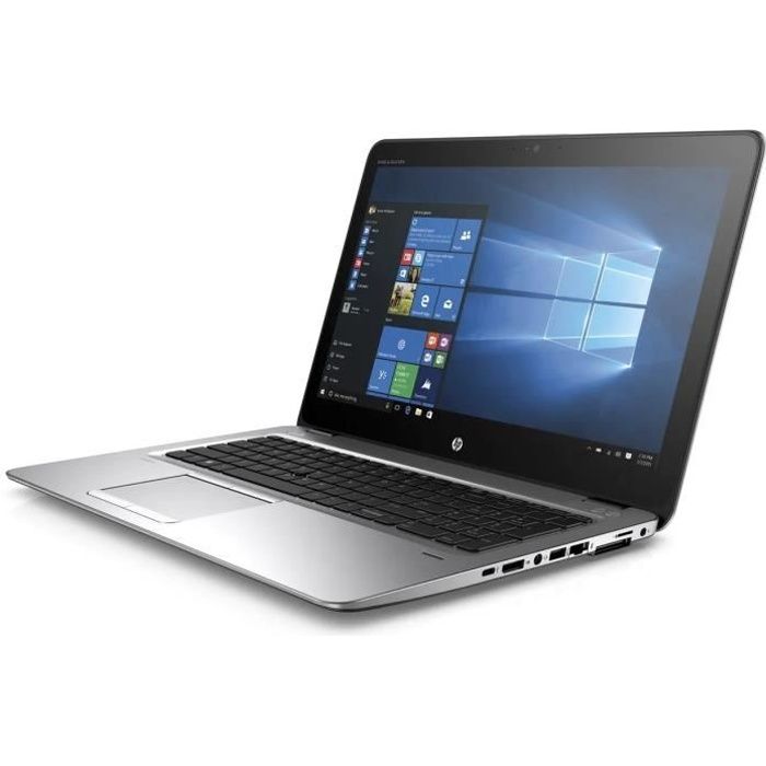 HP EliteBook 850 G3 Core i5-6300U 8 Go 256Go SSD 15.6 Tactile Win 10ProArgent