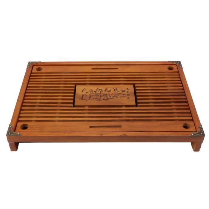 Plateau à Sushi En Bois Rotatif - Présentation étagée Pour Sashimi, Apéritifs, Desserts - Décoration Restaurant Ou Maison - 5