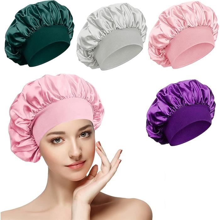 Bonnets de Bain en Tissu pour Femmes et Hommes, élastiques plissés, Confortables, pour Garder la Coiffure inchangée, Bonnet de Bain en Tissu de Nylon pour Hommes, Tissu en Silicone, Cheveux Longs Bonnets de Bain en Tissu pour Femmes et Hommes, élastiques plissés, Confortables, pour Garder la Coiffure inchangée, Bonnet de Bain en Tissu de Nylon pour Hommes, Tissu en Silicone, Cheveux Longs