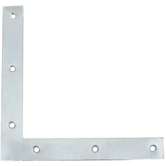 Jardinier Massard Equerre fenetre en L 120 x 120 x 20 mm acier zingué