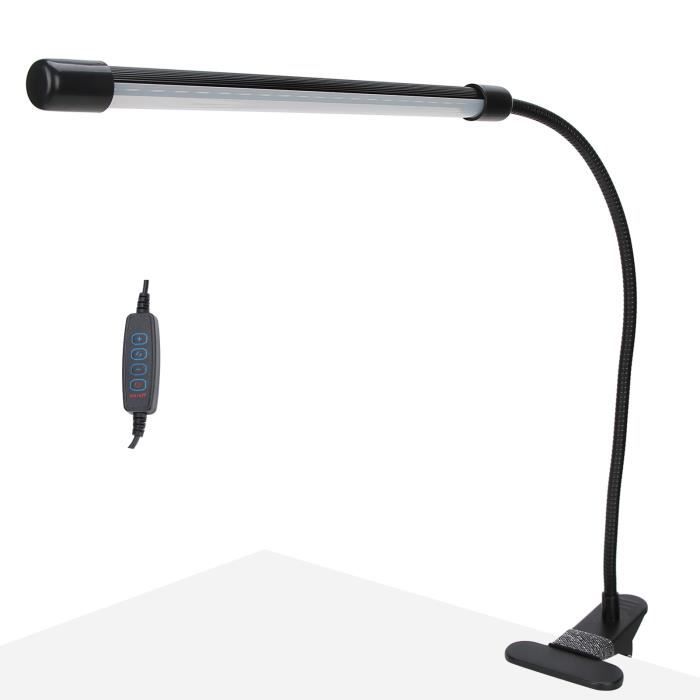 Lampe à Pince Pour Écran D'Ordinateur - LED USB Réglable En Luminosité Et Couleur, Sans Éblouissement