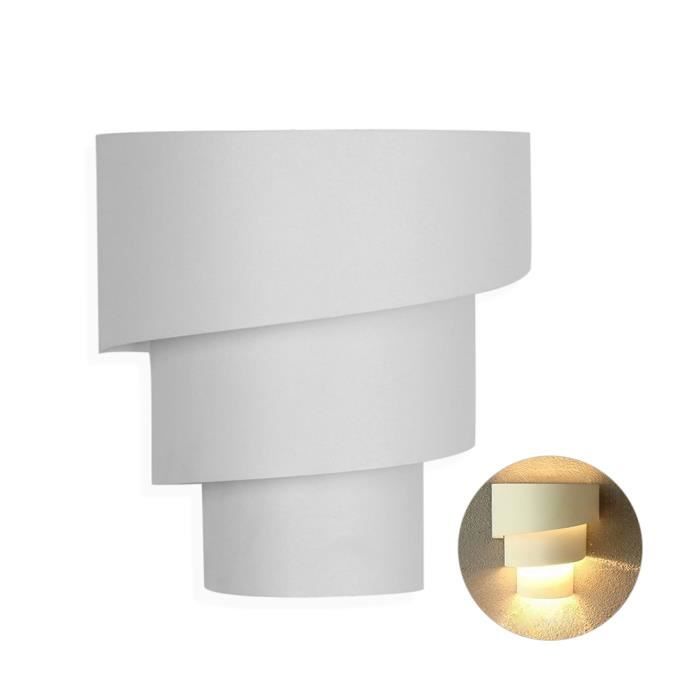 2er Set DEL Mur Torche Antique salon chambre Éclairages Verre Luminaires Living-XXL