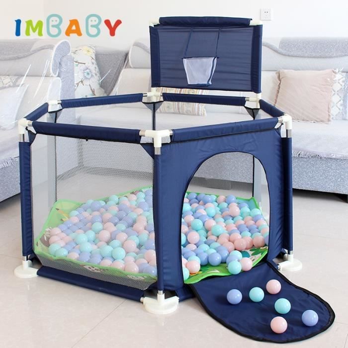 IMBABY parc pour enfants parc piscine balles bébé parc pour 0-6 ans piscine  à balles pour bébé clôture enfants tente bébé piscine à - Cdiscount Jeux -  Jouets