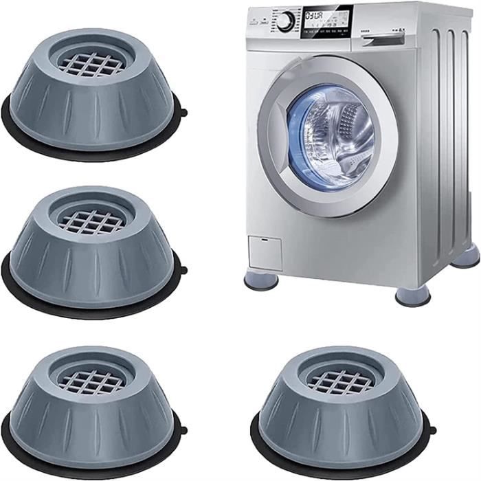4PCS-TPR)Coussinets Anti-Vibration, Machine à laver, pieds en caoutchouc, tapis  Anti-Vibration, universel, réduction du bruit, Base - Cdiscount Maison
