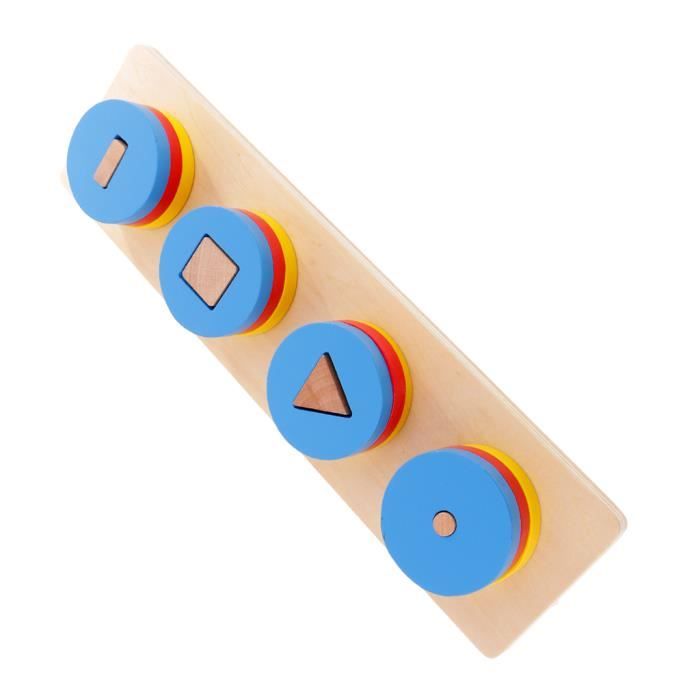 Jouets Montessori Perles Colorées Calcul Jouet Educatif Enfants Maternelle Pédagogiques