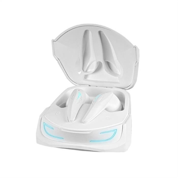 Écouteur In-Ear Bluetooth Mars Gaming MHIULTRA Blanc - Annulation de bruit, Sans fil