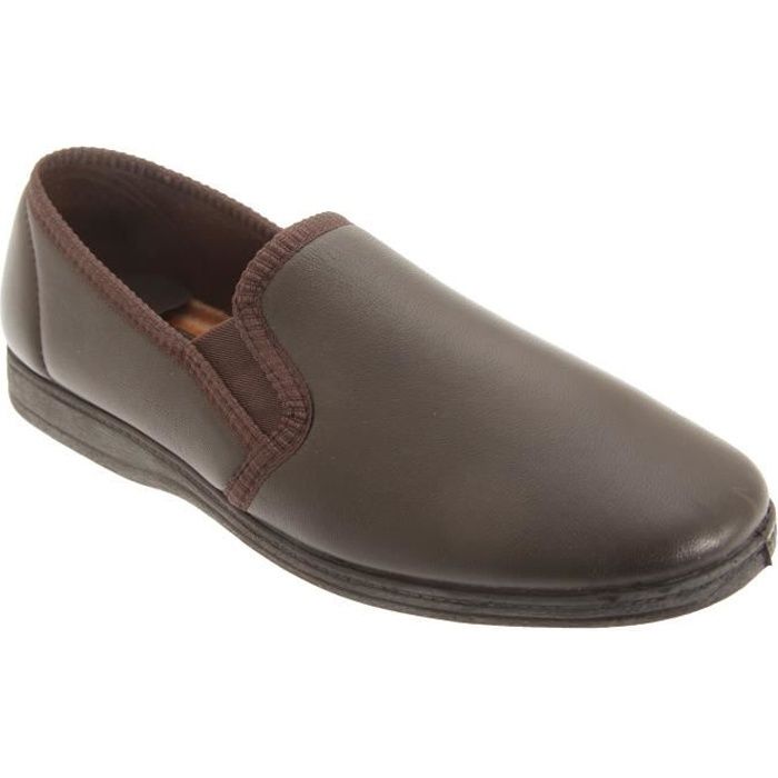 Chausson Cuir Homme Chausson Cuir Chausson Pour Homme Chausson - Main Image