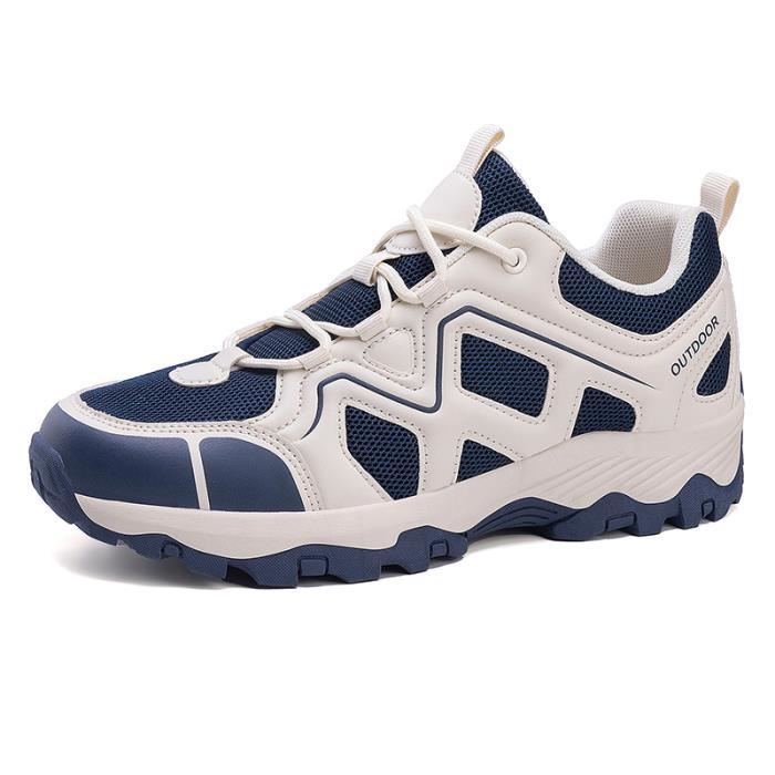 Chaussures De Randonnée Homme Imperméables - Montagne, Antidérapantes, Légères | Semelle Profilée, Membrane Coupe-vent