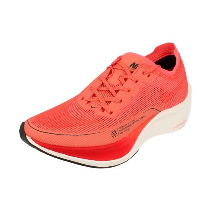 Chaussures de running Nike Femme Zoomx Vaporfly Next 2 Rouge Lacets Synthetique Cdiscount Sport