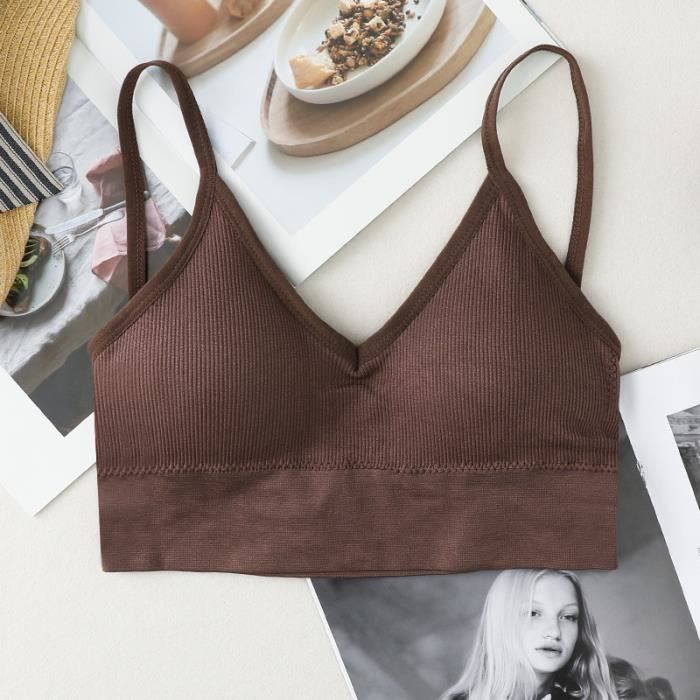 Pomm'Poire Brassières De Sport Soutien-gorge à Armatures Grand Maintien Prune Santal Femme Violet