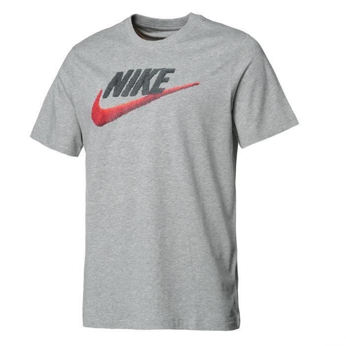 Tee shirt nike gris homme store