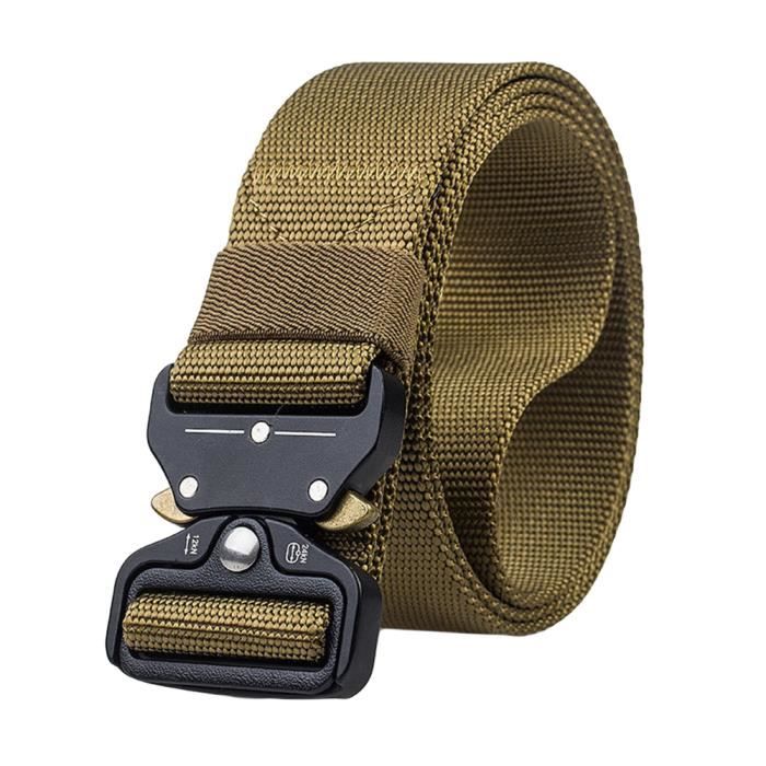Ceinture Tactique IDOGEAR 1,75" Boucle Métal à Cliquet – Neuve Sous Emballage