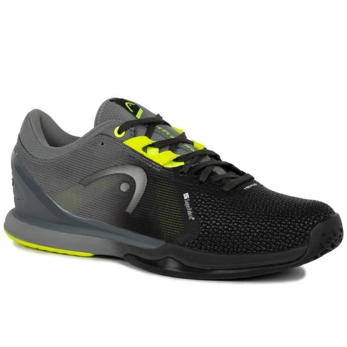 Chaussure Head Sprint Pro 3.0 SF Noir Jaune Cdiscount Sport