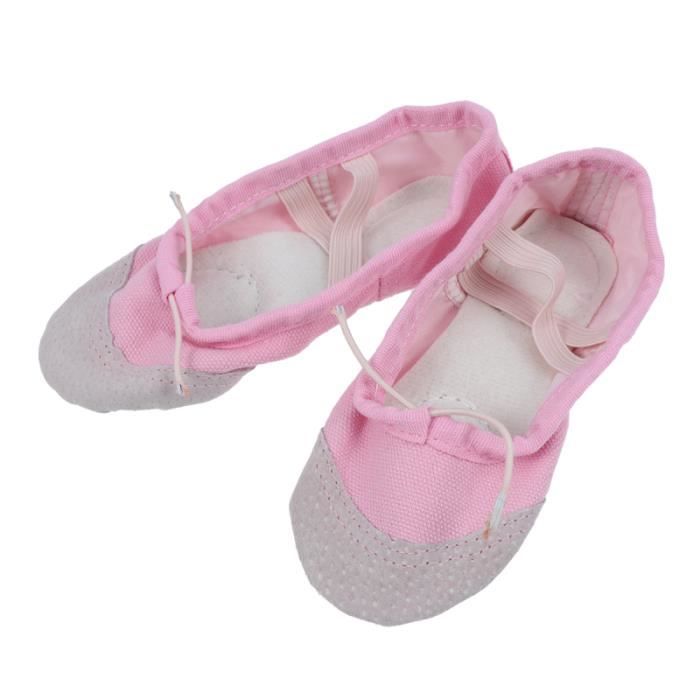 Chaussons De Danse Ballet S.lemon - Semelle Pleine Extensible Pour Débutants