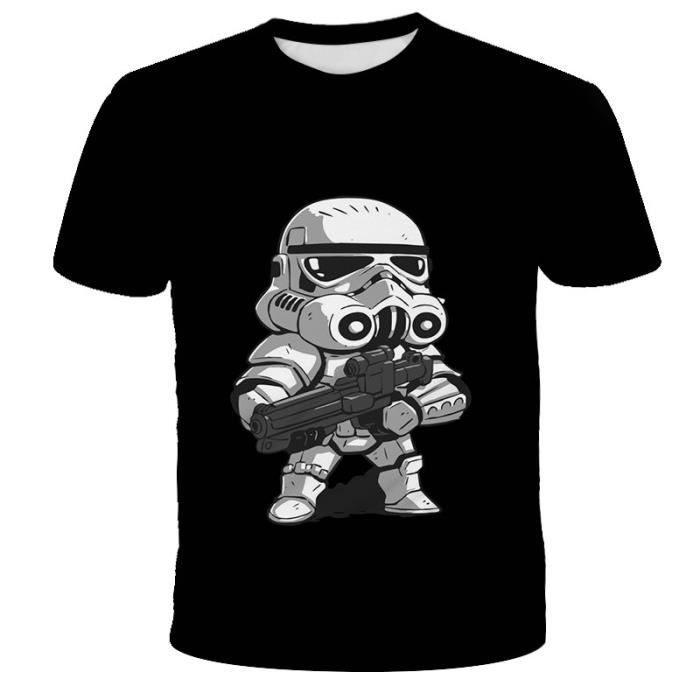 T-shirt Star Wars Série Artiste - Marque Addict - Noir - Occasion Très Bon état - Manches Courtes